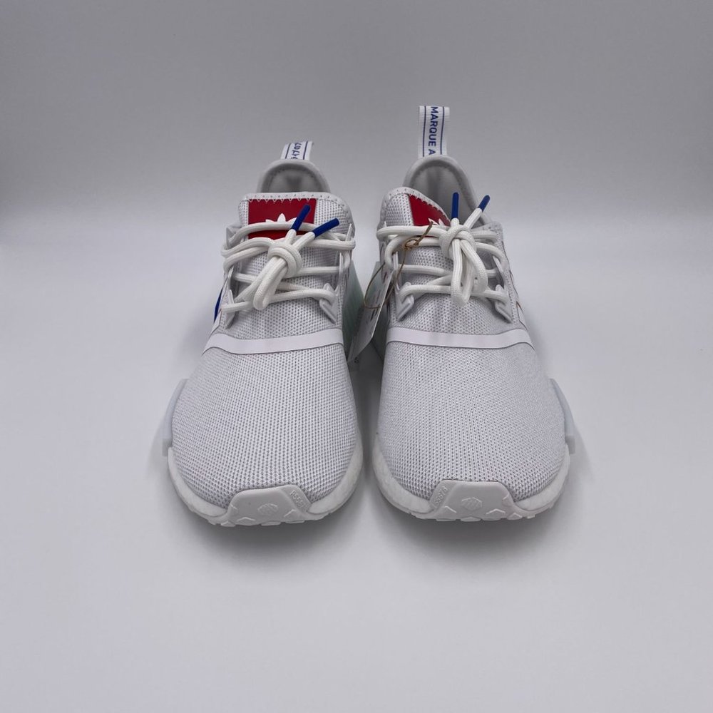 adidas NMD R1 White / Red Womens Shoes - Picture 3 of 8